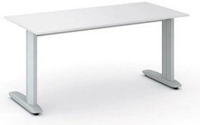 Biurko PRIMO FLEXIBLE, 160x80 cm, biały
