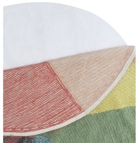 Wełniany dywan dziecięcy tkany ręcznie odpowiedni do prania ø120 cm Pie Chart – Lorena Canals
