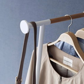 Biały metalowy wieszak ścienny 38,5 cm Tower – YAMAZAKI