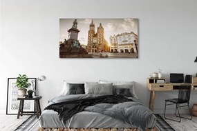 Obraz drukowany na płótnie Krakowski Pomnik i Bazylika