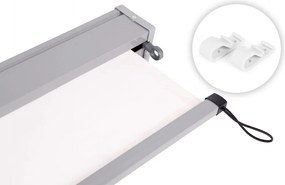 Roleta pionowa zwijana AW-038 - markiza na okno, drzwi balkonowe, tarasowe, beżowa