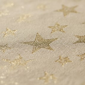 Podkładka pod Talerz Złota Mata na stół 33x45 cm w gwiazdki dekoracyjna