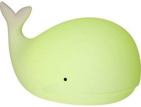 Biała lampka nocna LED dla dzieci Whale – Star Trading