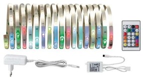 Paulmann 70697 - LED RGBW/10,5W Ściemnialna taśma DIGITAL 4,8m 230V + pilot