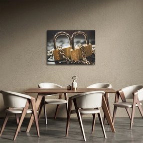 Obraz dwóch zamków (70x50 cm)