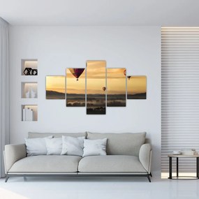 Obraz - latające balony (125x70 cm)