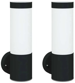 Zestaw czarnych kinkietów zewnętrznych F020-SelivoW2-E85