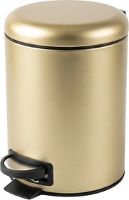 Kosz łazienkowy STEG z wolno opadającą pokrywą, wyciągany pojemnik, 3 l