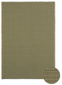 Bawełniany dywan tkany ręcznie w kolorze khaki 140x200 cm Handloom – Lorena Canals