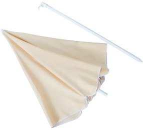 Kremowy parasol ogrodowy – Roba