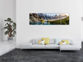 Obraz - Kanada, Park Narodowy Banff, Jezioro Moraine (170x50 cm)