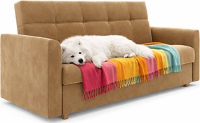 Ciemnobeżowa Wersalka Rozkładana W7-D47