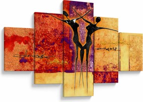 Obraz - Afrykańskie boginie (125x70 cm)