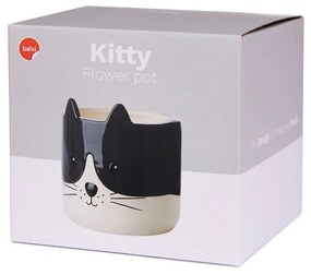 Ceramiczna doniczka ø 13,5 cm Kitty – Balvi