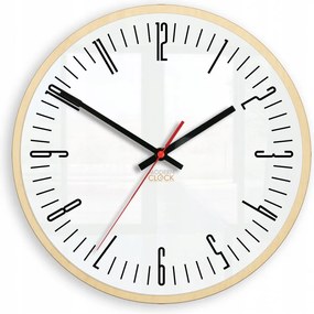Zegar na ścianę nowoczesny efektowny okrągły cichy do kuchni salonu pokoju