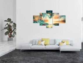 Obraz - Fala (125x70 cm)