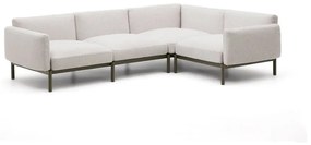 Jasnoszara modułowa sofa ogrodowa 292 cm Sorells – Kave Home