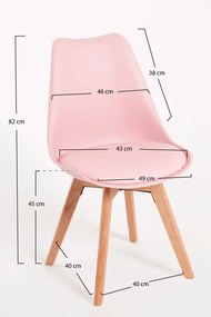 Zestaw 6 Krzese Synk Basic