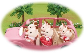 Sylvanian family 5535 Samochód rodzinny różowy Van