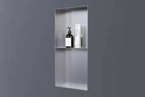 Półka wnękowa ścienna ze stali nierdzewnej NT306010X