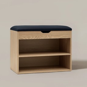 Szafka na buty z siedziskiem LEVA, 60 x 30 x 47 cm
