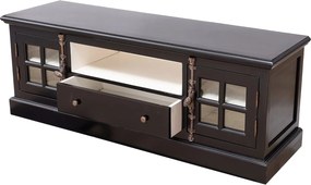 Szafka RTV Josephine 150x46x56cm black