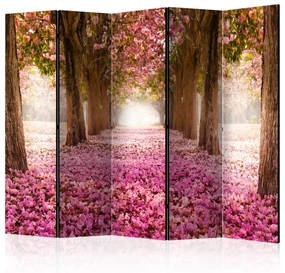 Parawan akustyczny Pejzaże 225x172 cm 5-częściowy brązowy ARTGEIST B