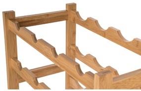 G21 Bambusowy regał na wino, 8 butelek