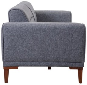 Ciemnoszara rozkładana sofa 223 cm Liones – Artie