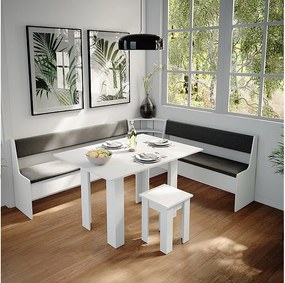 Corner Bank Group biały 210x180x80 roman