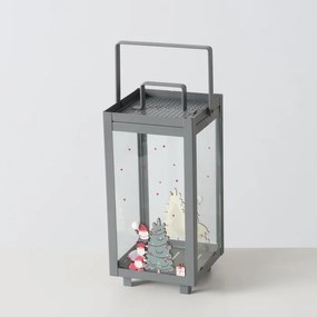 Świąteczny lampion na świecę MONTI, 23 cm