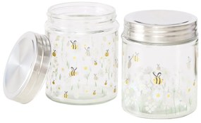 Zakręcane słoiki do przechowywania HONEY, 625 ml, 2 szt.