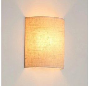 Brilagi - Lampa ścienna SEMI 1xE27/15W/230V pr. 20 cm kremowa
