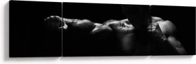 Obraz - Uderzenie pięścią (170x50 cm)