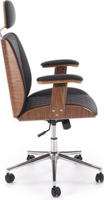 Fotel biurowy z oparciem ze sklejki Timber Halmar