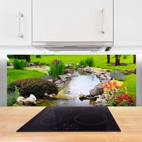 Szkło nad Blatem Ogród nad Brzegiem Jeziora