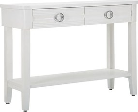 Stolik Konsolowy VKH603, Biały, 110x40x82 cm, Kendra Home