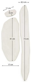 Dekoracje ścienne zestaw 3 szt. 25,5x71,5 cm Siluna – Kave Home