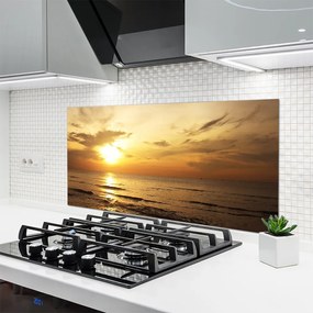 Szkło do Kuchni na Ścianę Bezkresna Tafla Morza