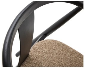 Czarno-beżowe krzesło Relate – Unique Furniture