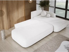 Narożnik BABU z funkcją spania układ L Prawy Tkanina NOWORNEVER 01