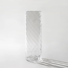 Wazon Crytal Twist 15x15x45 cm