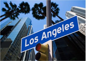 Obraz na szkle - Los Angeles (70x50 cm)
