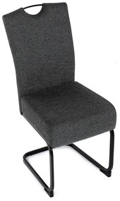 Zestaw krzeseł do jadalni DCL-E2008 GREY2, 4 szt.