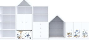 Zestaw mebli do żłobka i przedszkola Blox Water 1