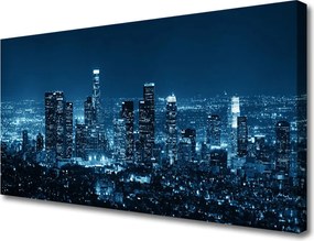 Fotoobraz na płótnie Rytm Miejskich Ulic