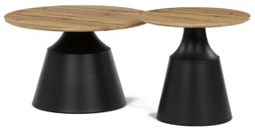 Zestaw stolików konferencyjnych F4150 ART, dąbartisan, 2 szt.