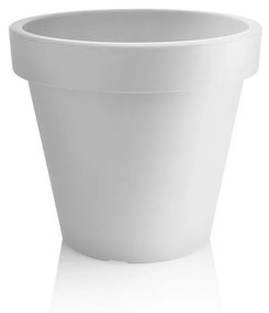 Gardenico Doniczka Metro Twist 'n' Roll biały, 39 x 35,5 cm, 39 cm