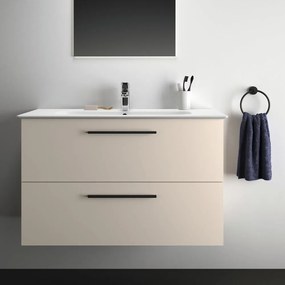 Beżowa wisząca szafka pod umywalkę 100x63 cm i.Life A – Ideal Standard
