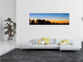 Obraz zachodu słońca (170x50 cm)
